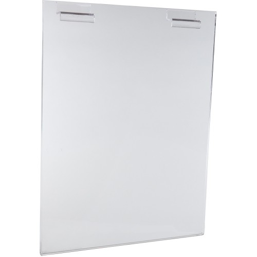 Slatwall Sign Holder 11" W x 14" H, 1/8" Acrylic